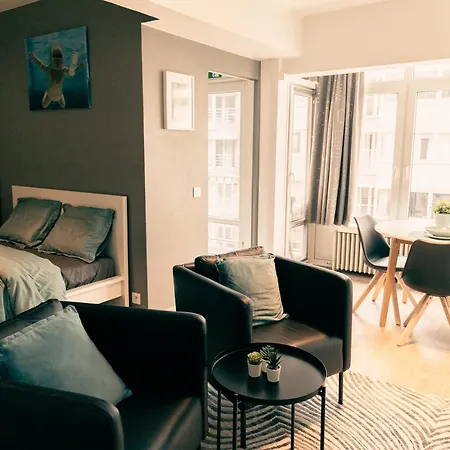 Ruime 2 Pers Bij Casino Oostende: Geniet Zee, Kunst, En Relax * Ostend